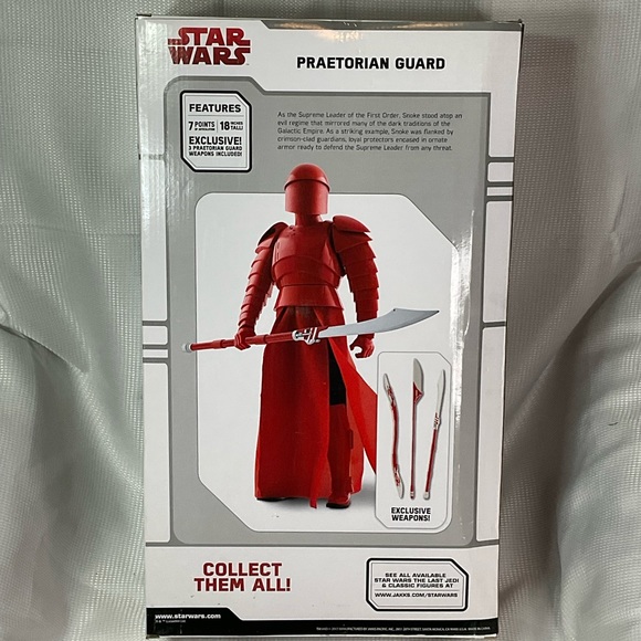 Star Wars The Last Jedi BIG FIGS Praetorian Guard Action Figure NIB JAKKS 18” - Picture 8 of 9